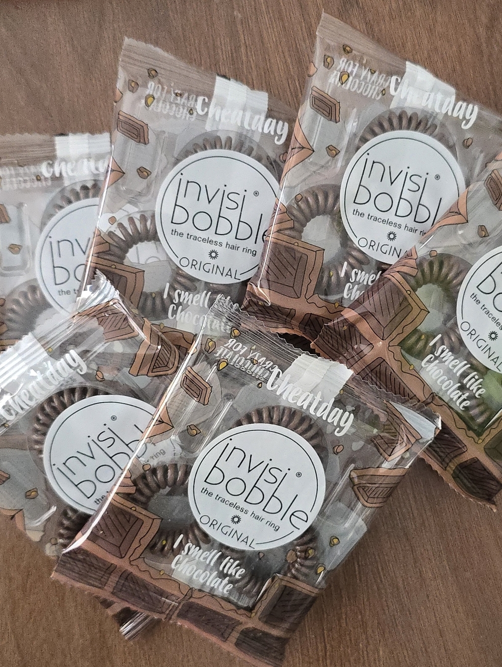 18 Chocolate Scented Hair Ties!